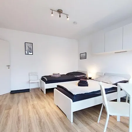 شقة Of14 - Modernes Mit Balkon In Muehlheim